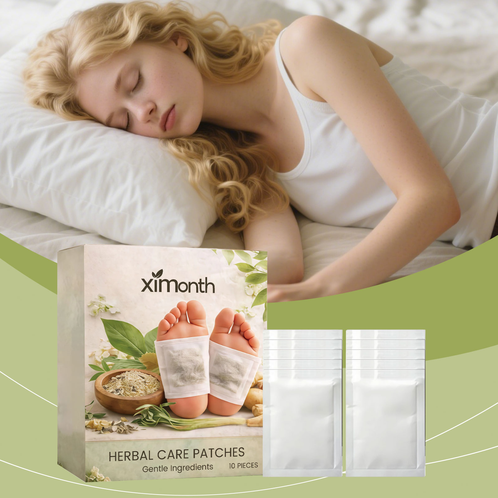 Detox Foot Patch - Patches Detox Naturais à Base de
