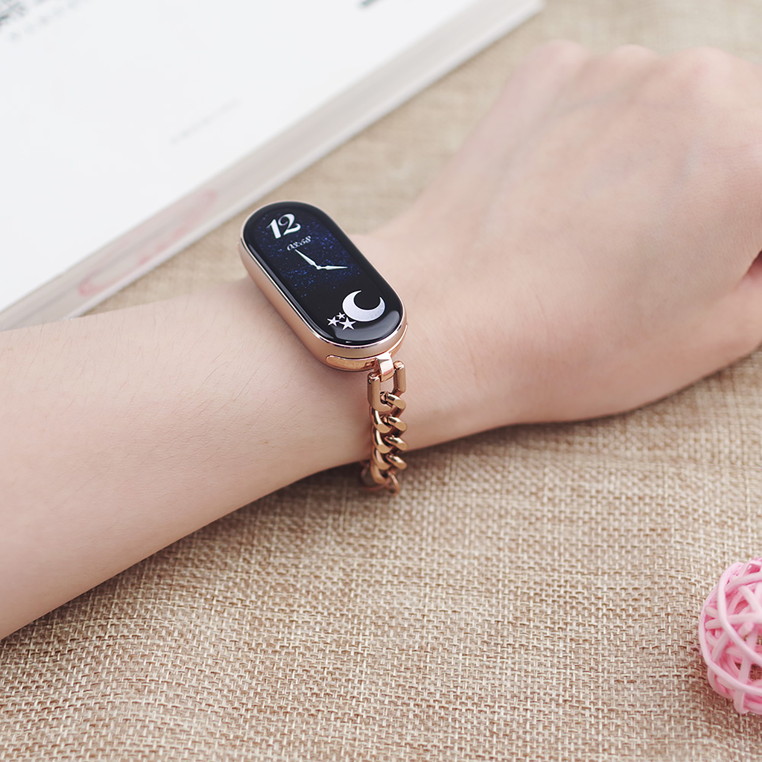 Pulseira de Corrente para Mi B - Health Wellness Bracelet avaliação e preço