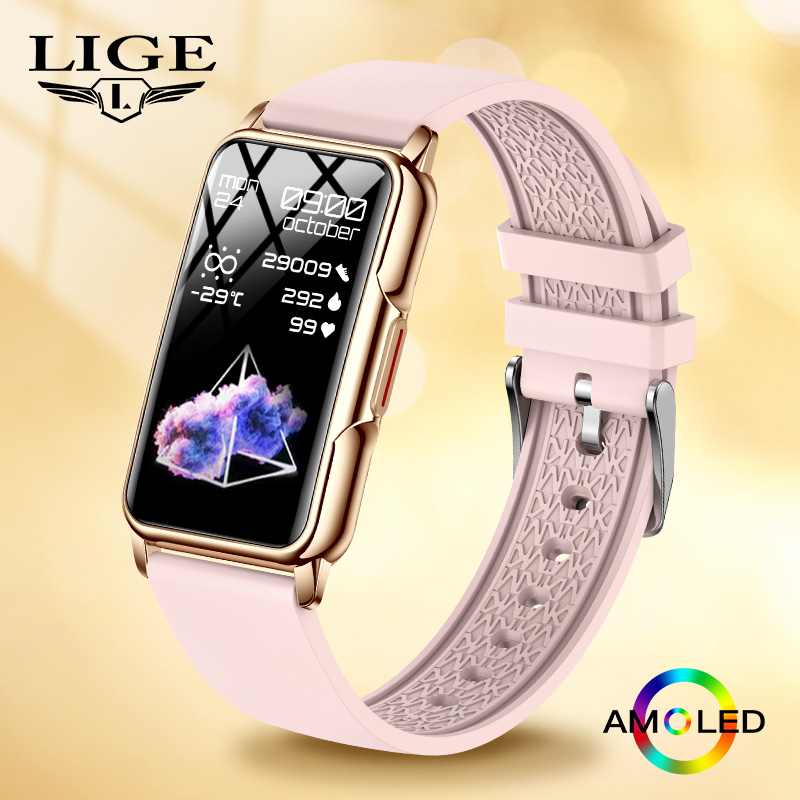 LIGE Pedômetro Bluetooth Chama - Health Wellness Bracelet avaliação e preço